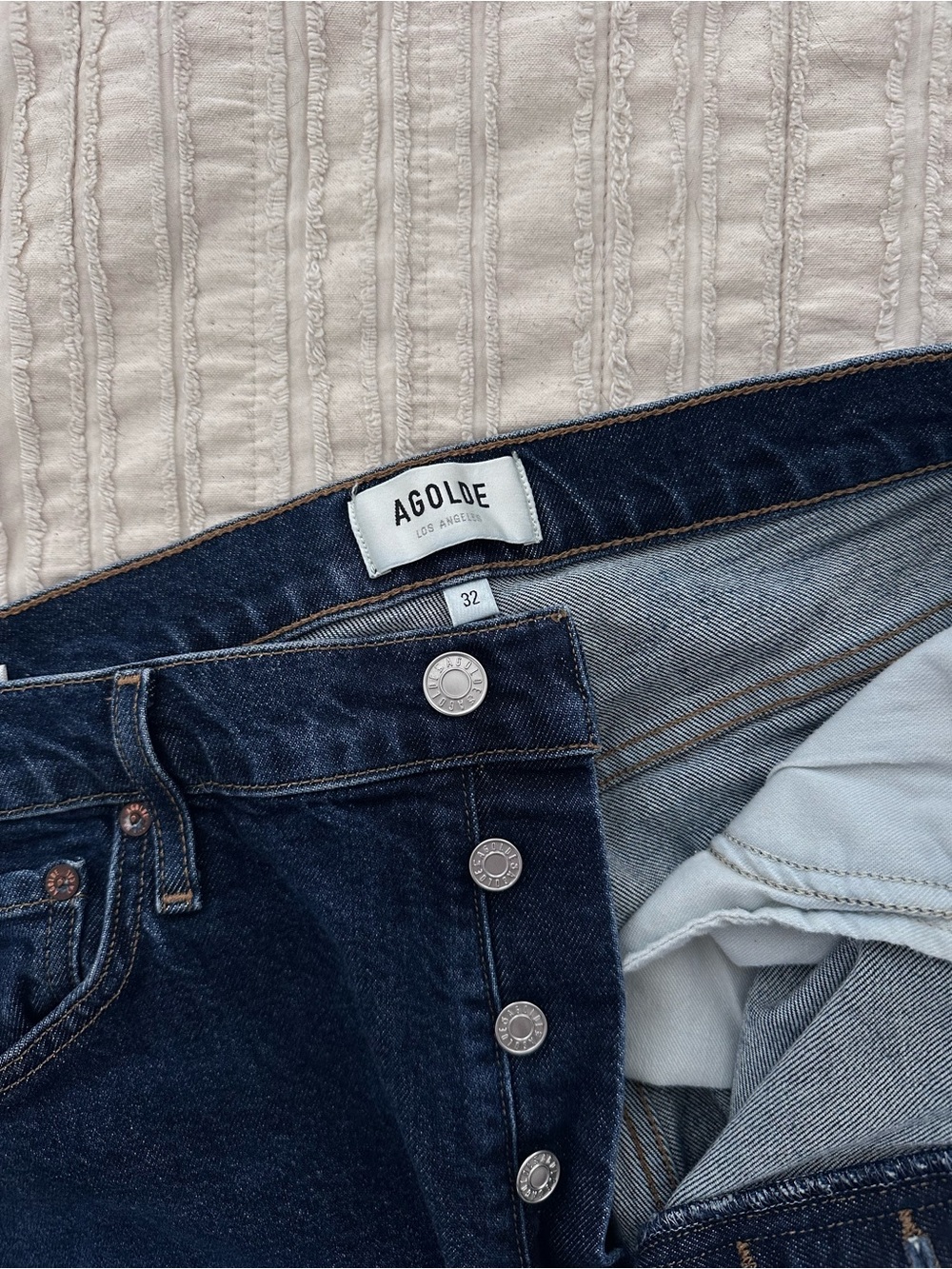 Agolde Freya Jeans | Dark Wash | Size 32